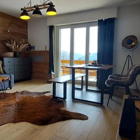 דירה Derby Terrasse Et Vue Sur Les Alpes קראנס-מונטנה